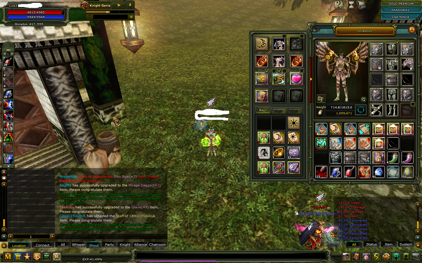 83/3 human kız rogue dolu dolu