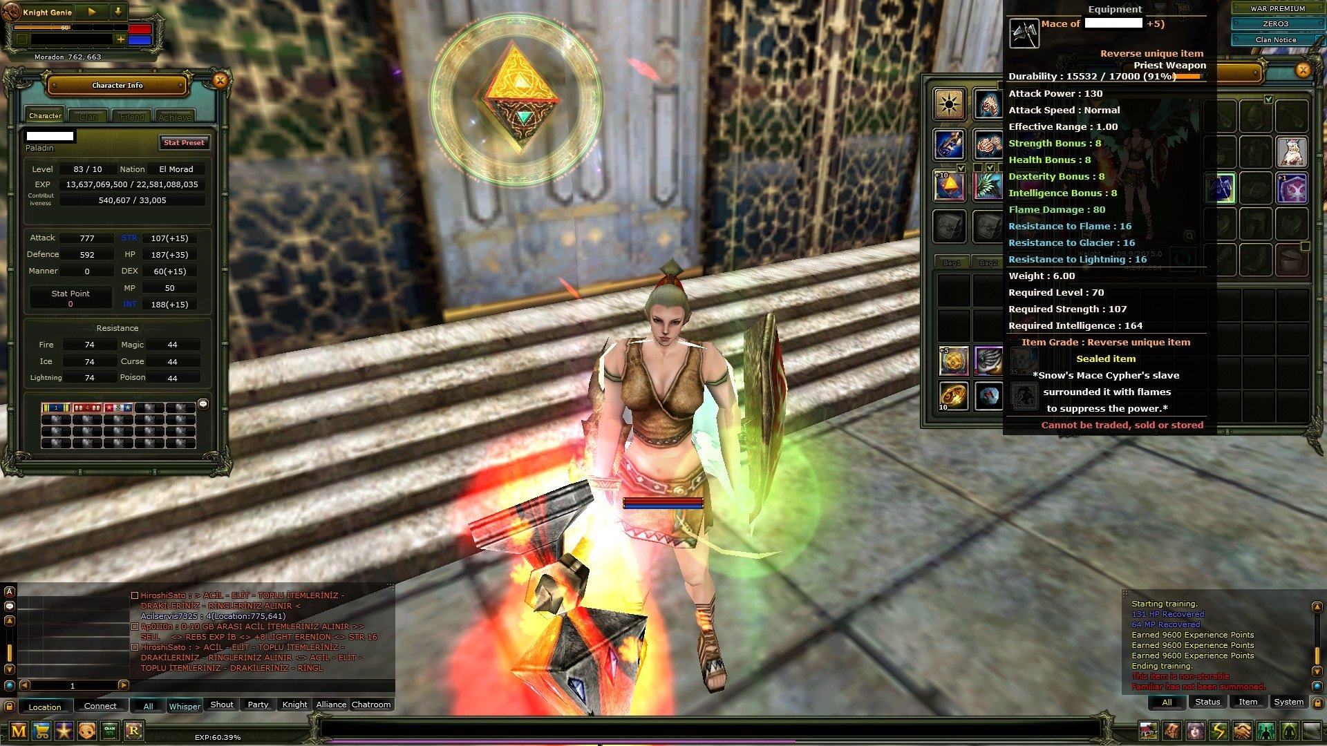 8 QUEST MACE VE 7 QUEST KALKANLI 83/10 PRIEST
