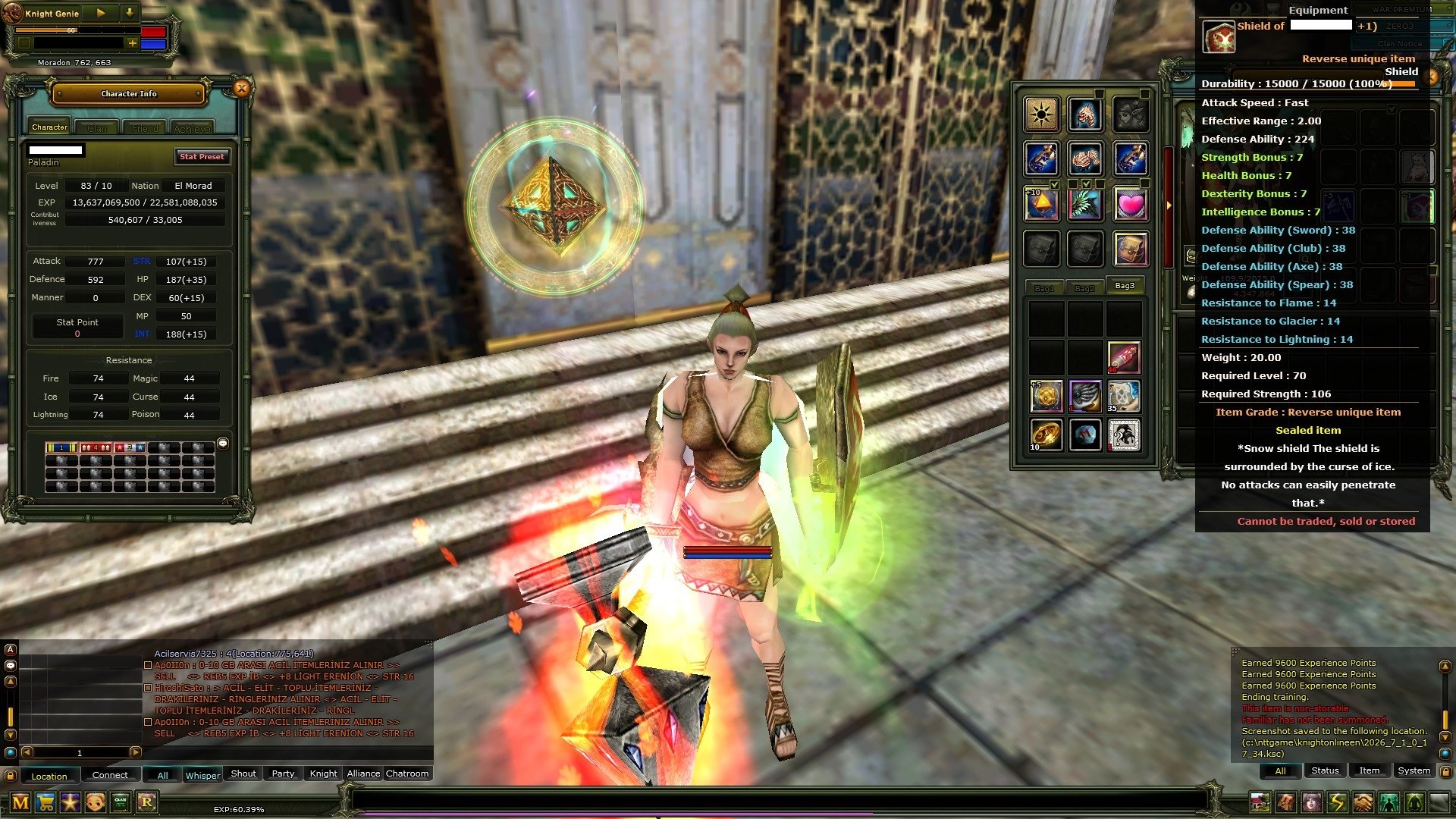 8 QUEST MACE VE 7 QUEST KALKANLI 83/10 PRIEST