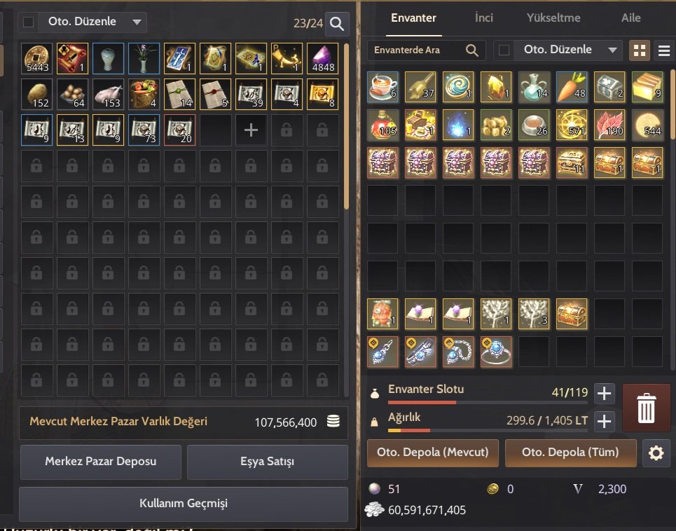 P2W Başlangıç 61 LVL SERAPH ÇADIRLI