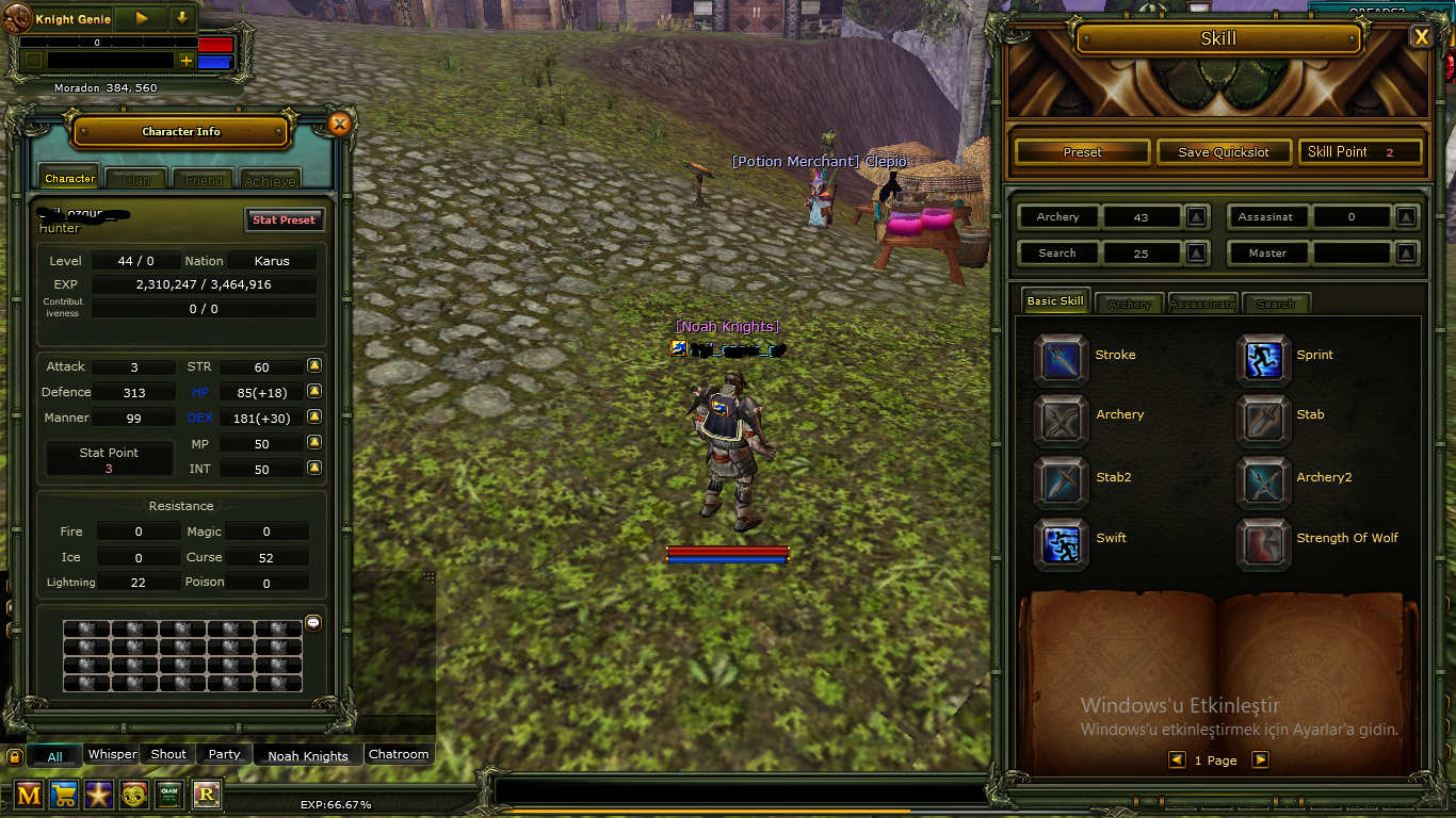 ÖZEL NİCKLİ KARUS ROGUE
