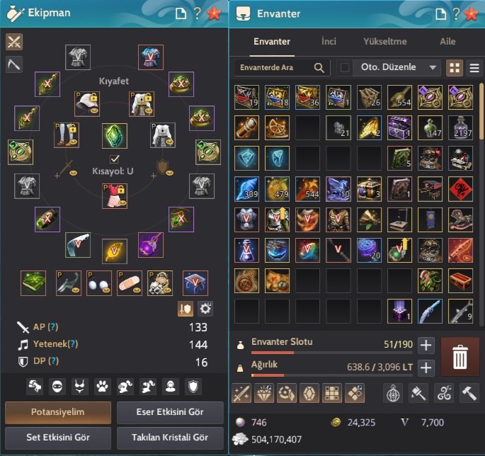 874 GS END-GAME VOLTARIAN | PVP & PVE FULL DOLU ELİT HESAP