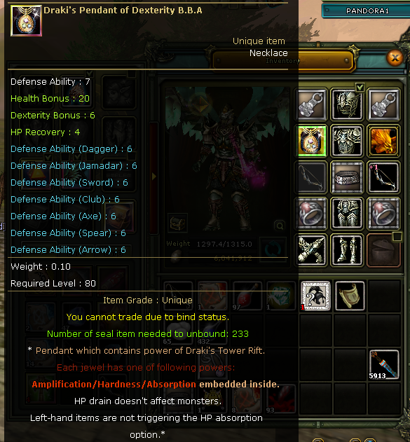 83 /10 ROGUE 16 TILSIM GOLD STAR ORTA DERECE DRAKILI CAR