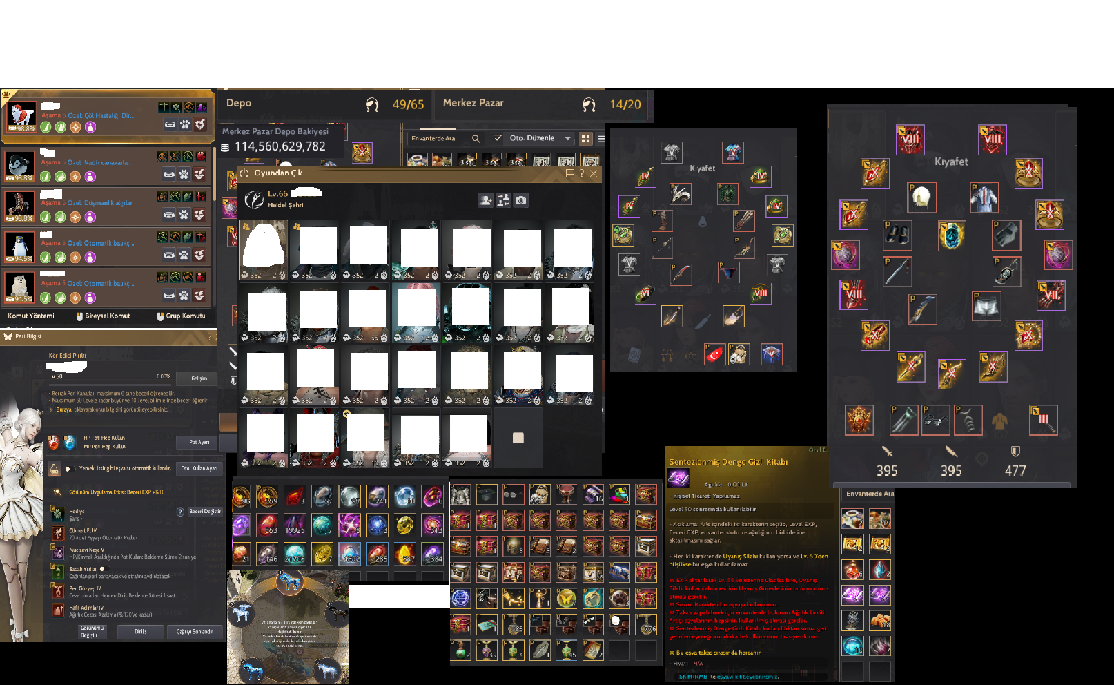 872gs pve / pvp full hesap