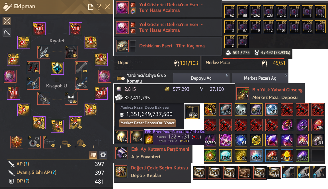 FULL FULL HESAP PVE-YAŞAM FULL X (DEC) ZIRHLAR 8