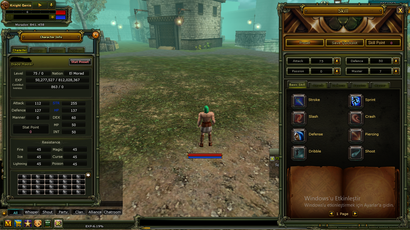 75 LEVEL HUMAN WARRİOR