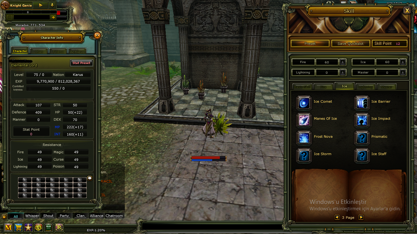 75 LEVEL KARUS MAGE