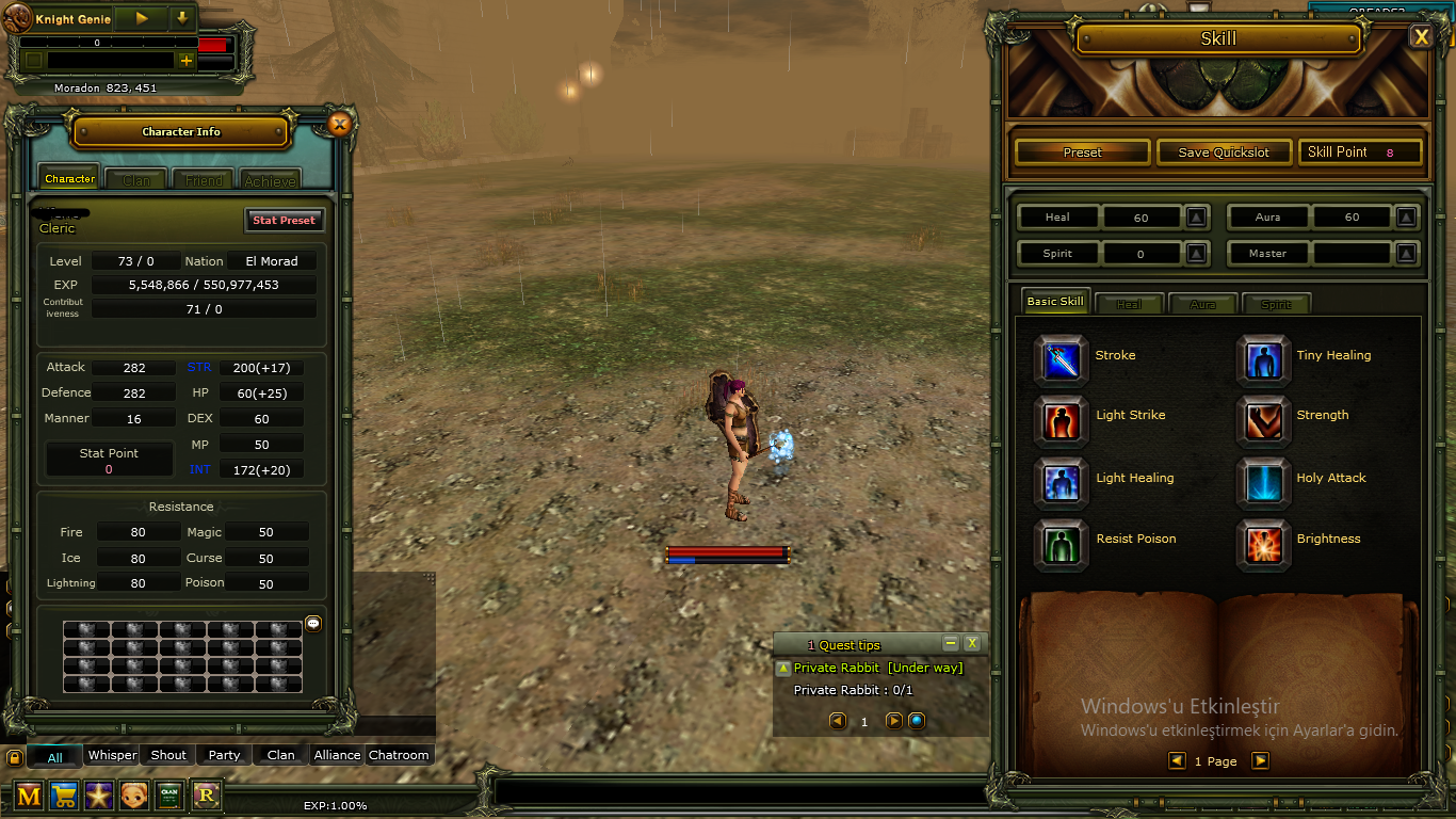 73 LEVEL HUMAN PRİEST VE 72 LEVEL MAGE