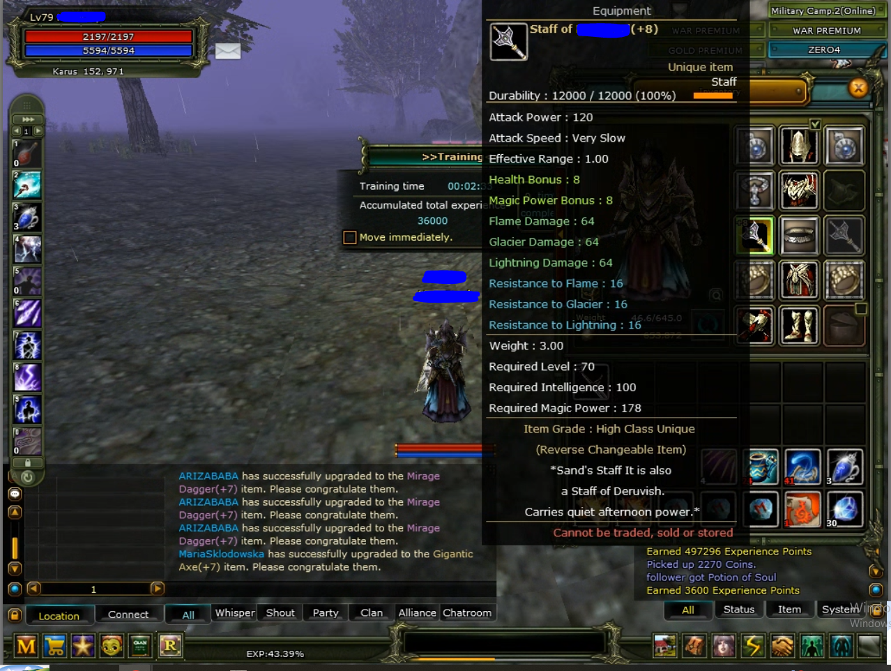 81 lvl KARUS MAGE 8 QUEST