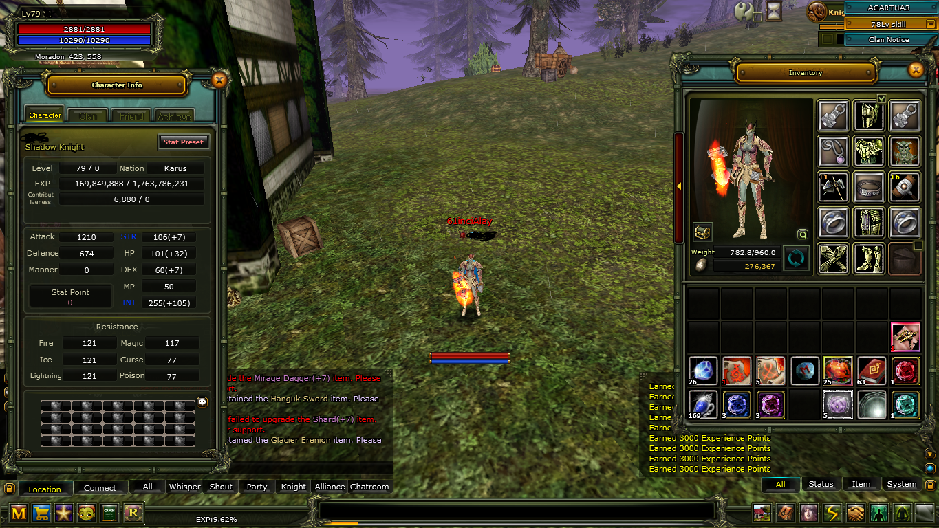 7 GUEST MACELİ 79 LWL PRİEST / YAN KARAKTERLER 79 WARRIOR / 75 ASAS / 73 MAGE FARM HESABI