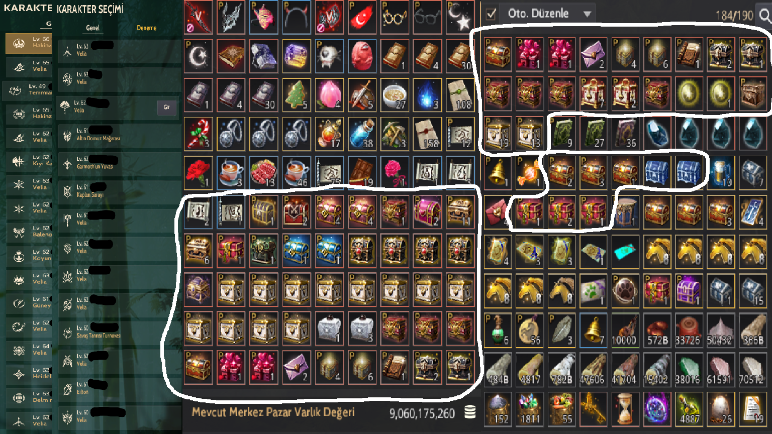 Full X Gırtlak Hesap 865 Gs 200b cron 120b nakit 19bin saat