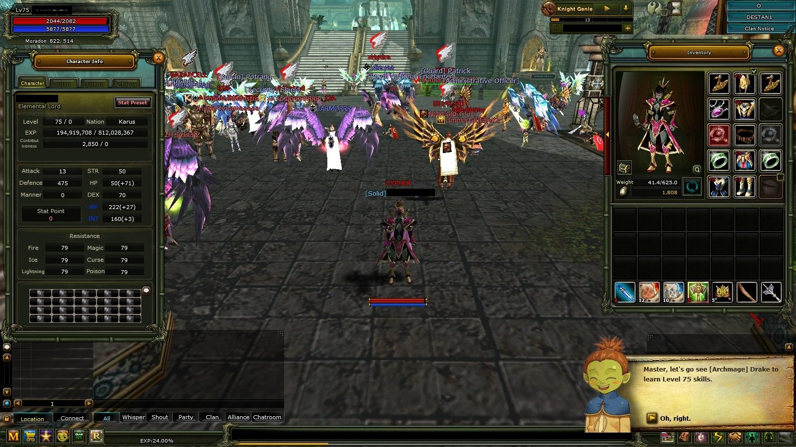 Destan 83 Reb 2 Rogue( 7 Mytrıl set ve Daal FS)-80 rogue( 7 Mytril Set)-75mage