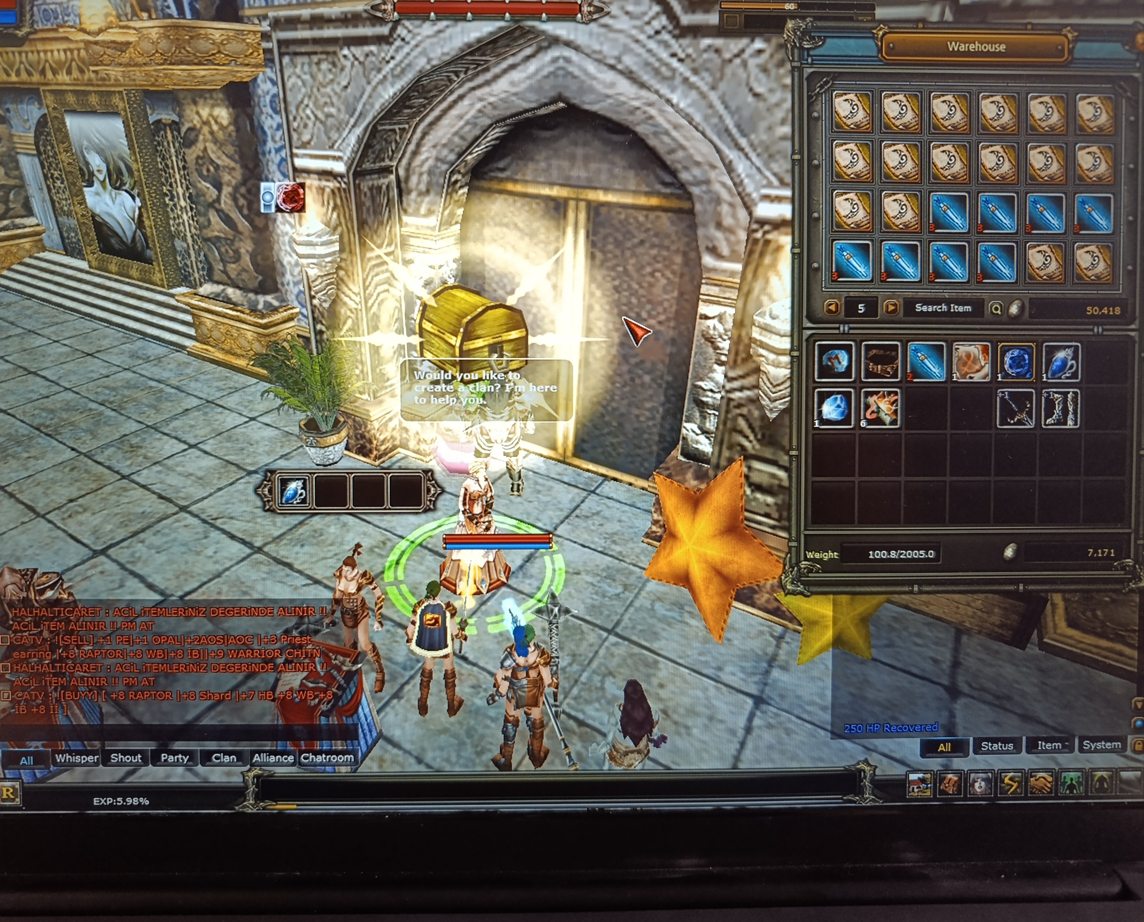 82 lw % 5 Full gorev karus warrior