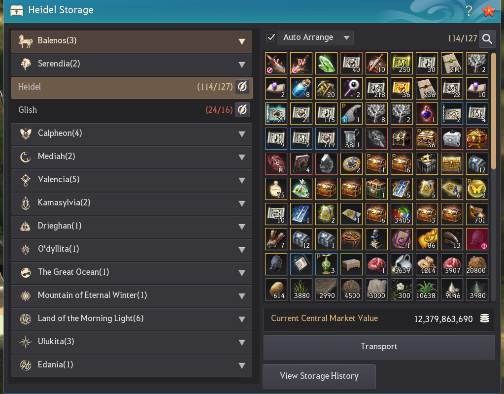 Black Desert Eu 380AP/386AP/460DP Elit Hesap