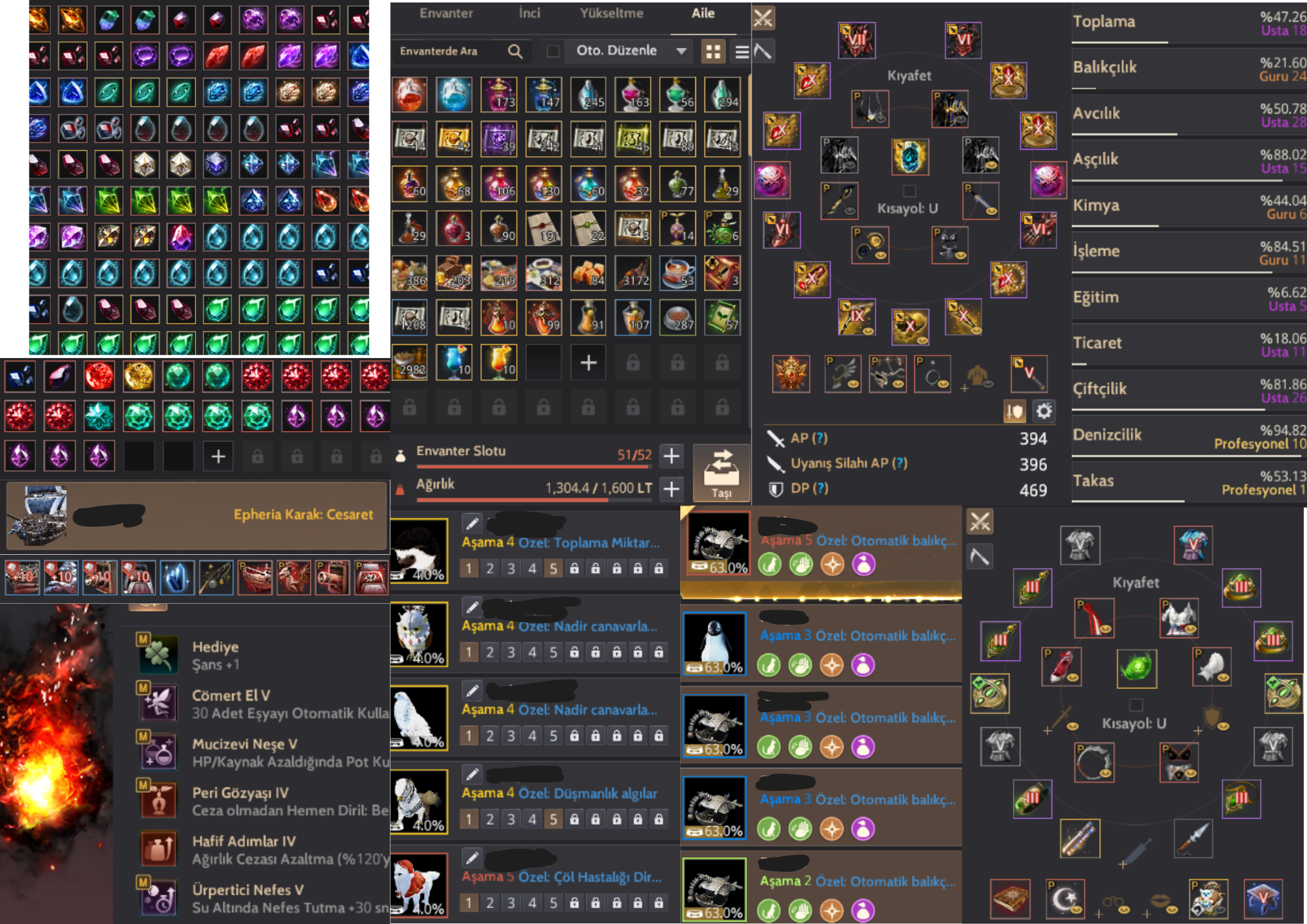 863gs Krogdola Tüccar Harita Karak P2w full kristal hesap