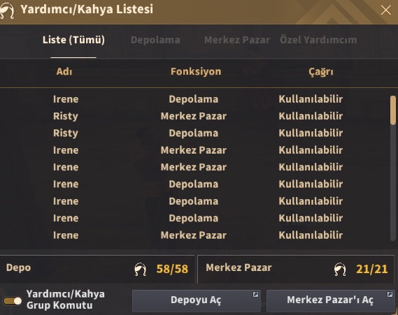 EU HESABI 382 AP İNCİLİ DOLGUN 80 MAİD 4X EDANA 3X DEC KHARAZAD HESAP!!
