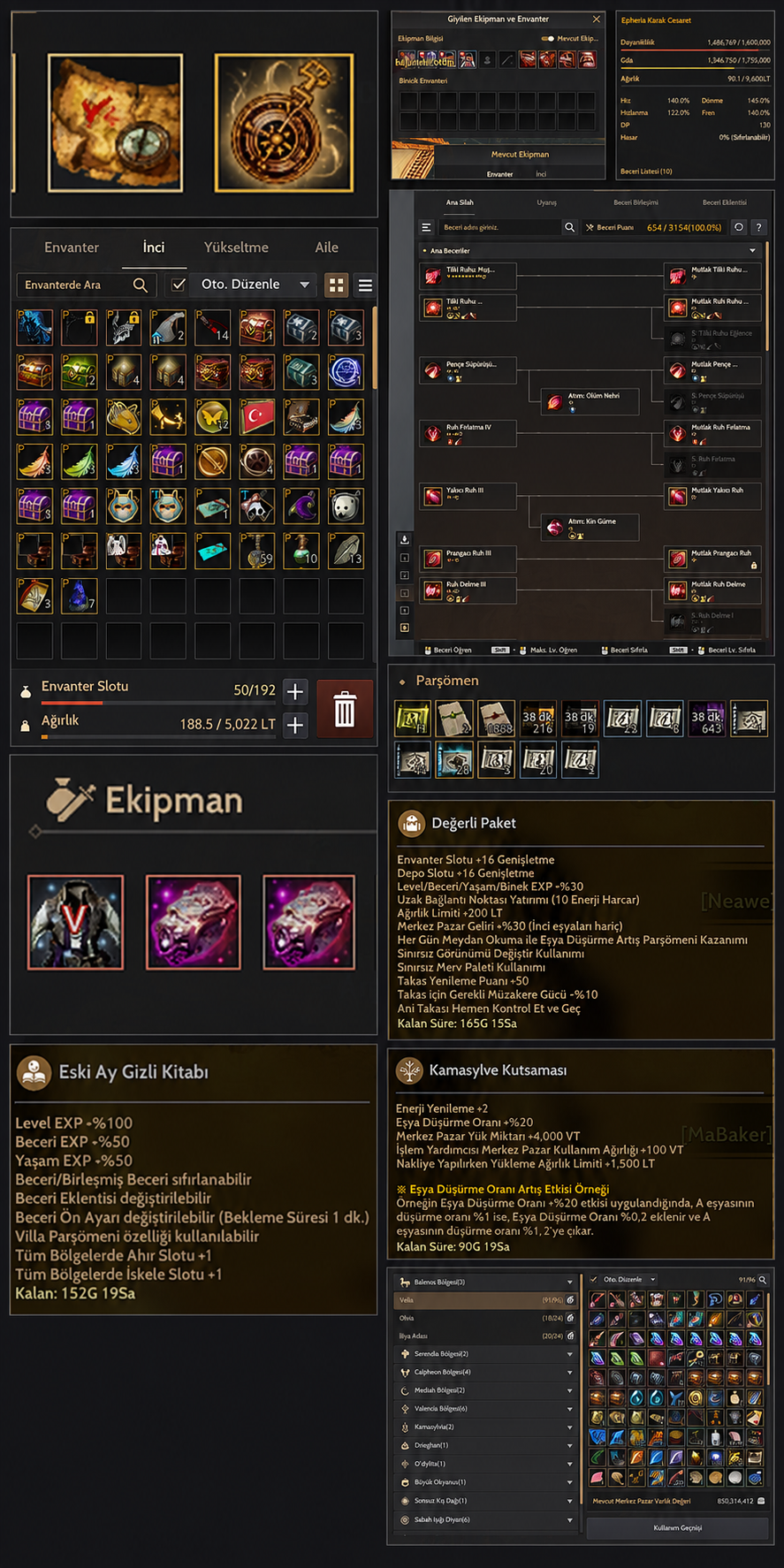 END GAME LİFE PVP HESAP 400K ÜSTÜ PARA YATIRILMIŞ EMEK VERİLMİŞ HESAP