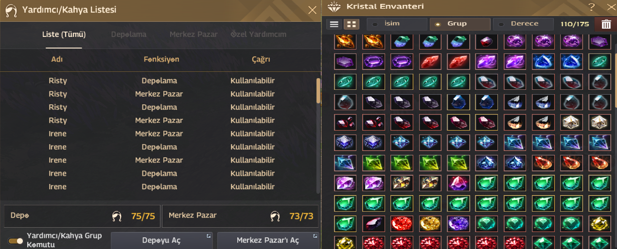 5600 İnci - Anonim - 100B - Hazineli End Game hesap