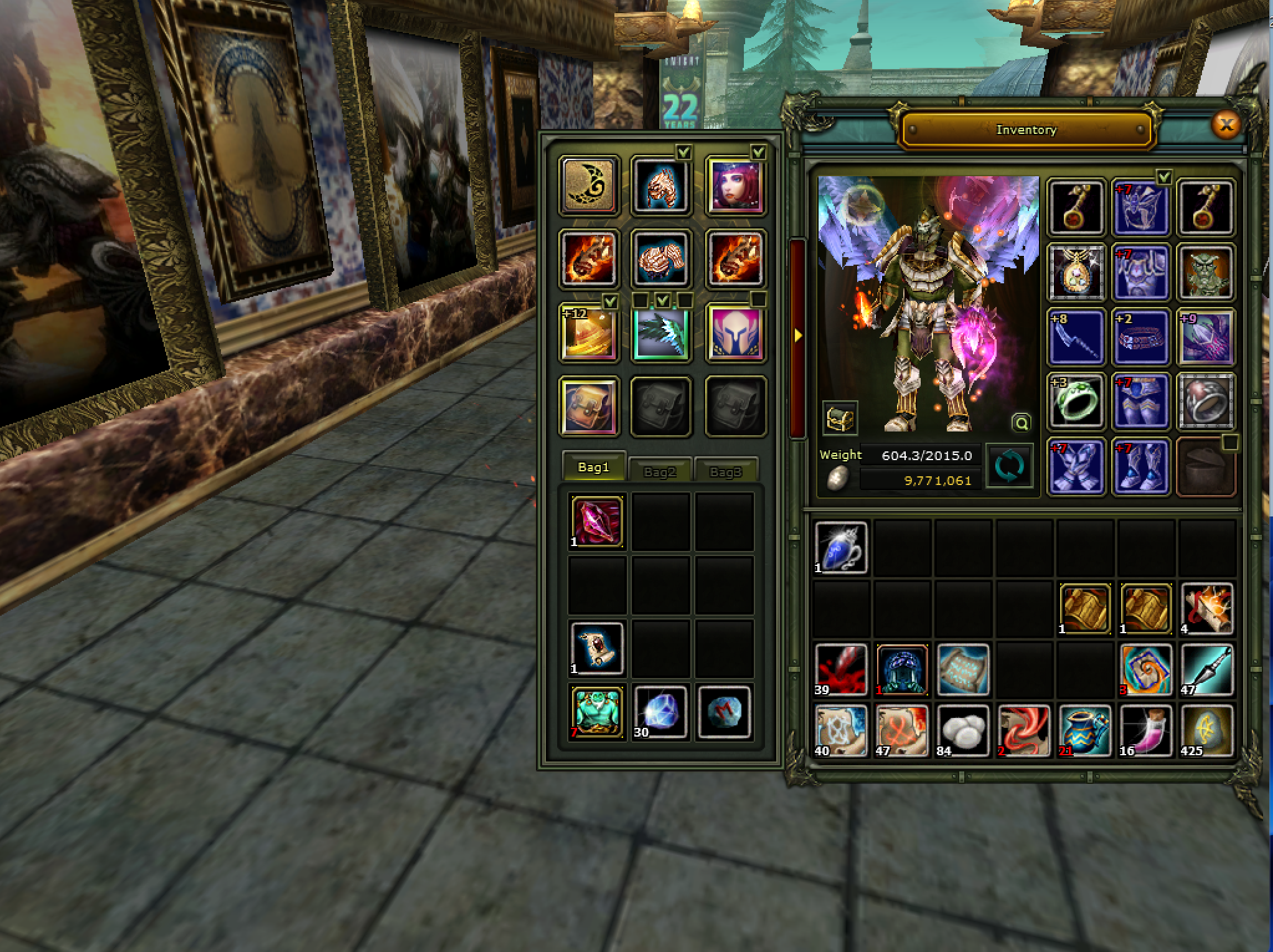 83/5 KARUS ROGUE 8 QUEST DAGGER 12 TALISMAN OF PRUDENCE (YENI CIKAN)