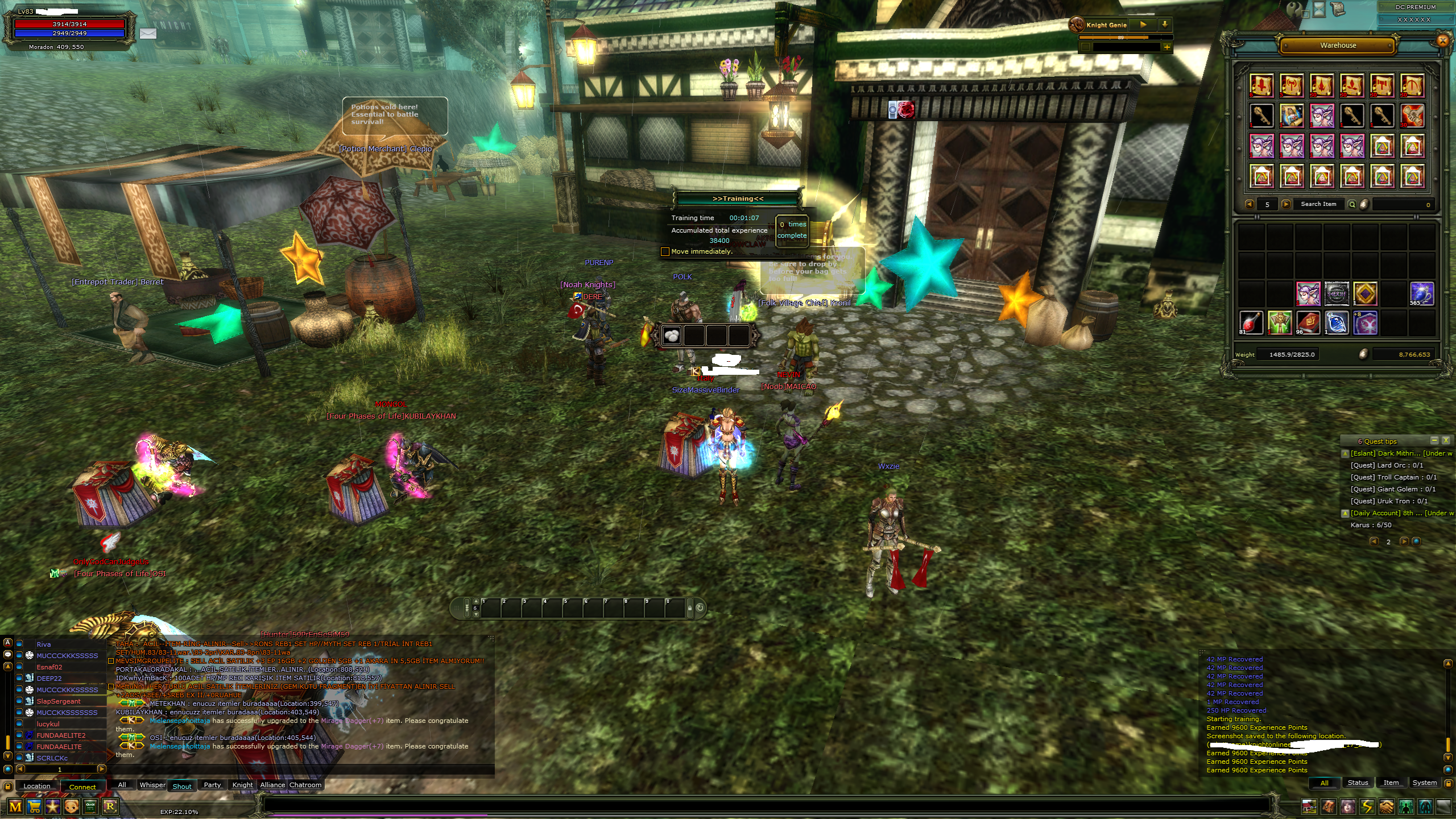 83/10 6.5 m npli Human priest 8 kalkan 7 sowrd