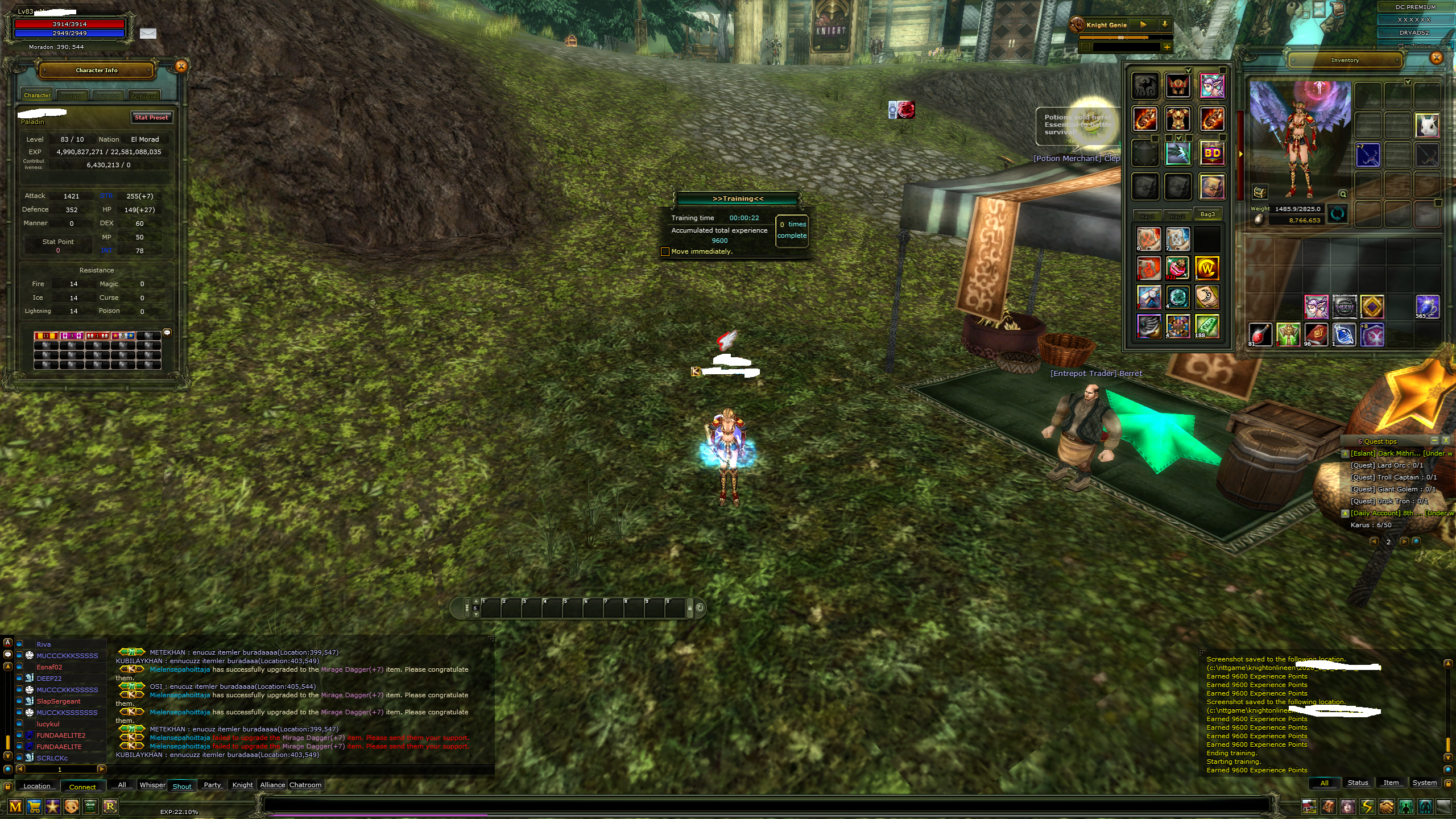 83/10 6.5 m npli Human priest 8 kalkan 7 sowrd