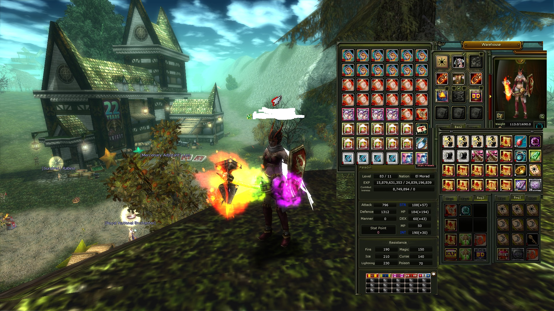 83/11 8 Quest kalkan 9m Np li Human Priest