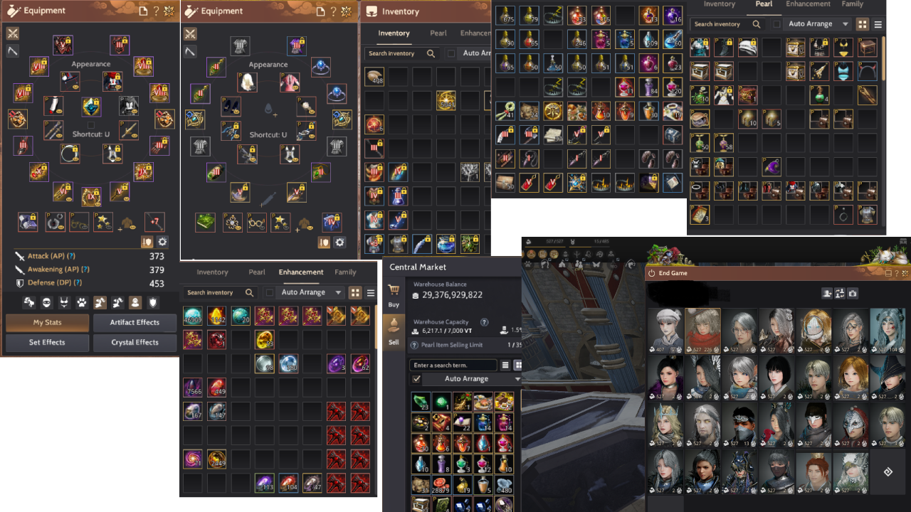 832 GS PVP & PVE & Life Full Hesap