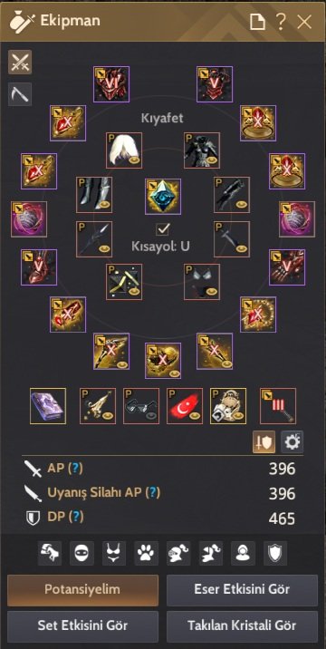 Full Dec 65 Level End Game Hesap