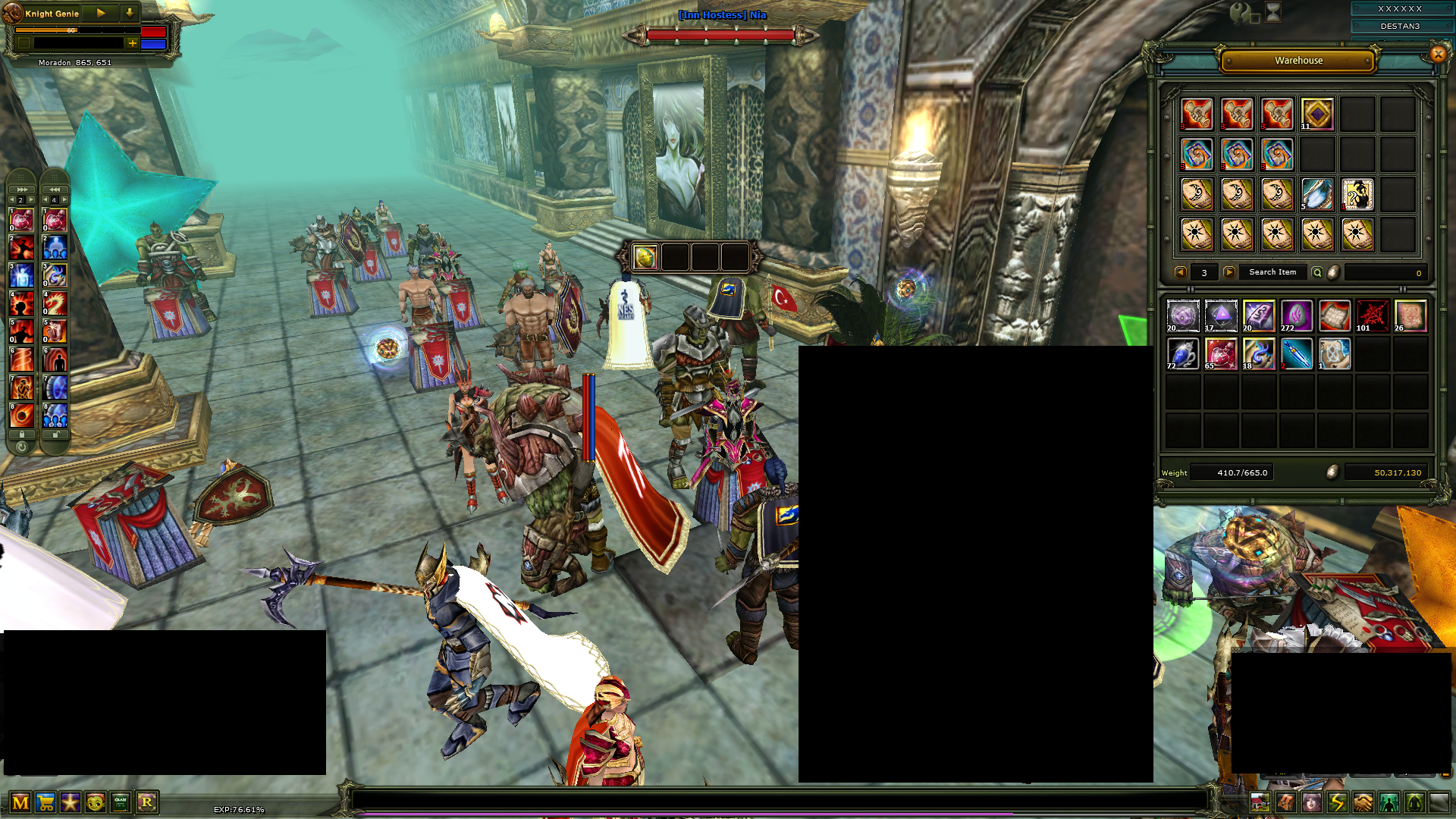 8 Quest Stafflı 838/11 Karus Kız Mage..