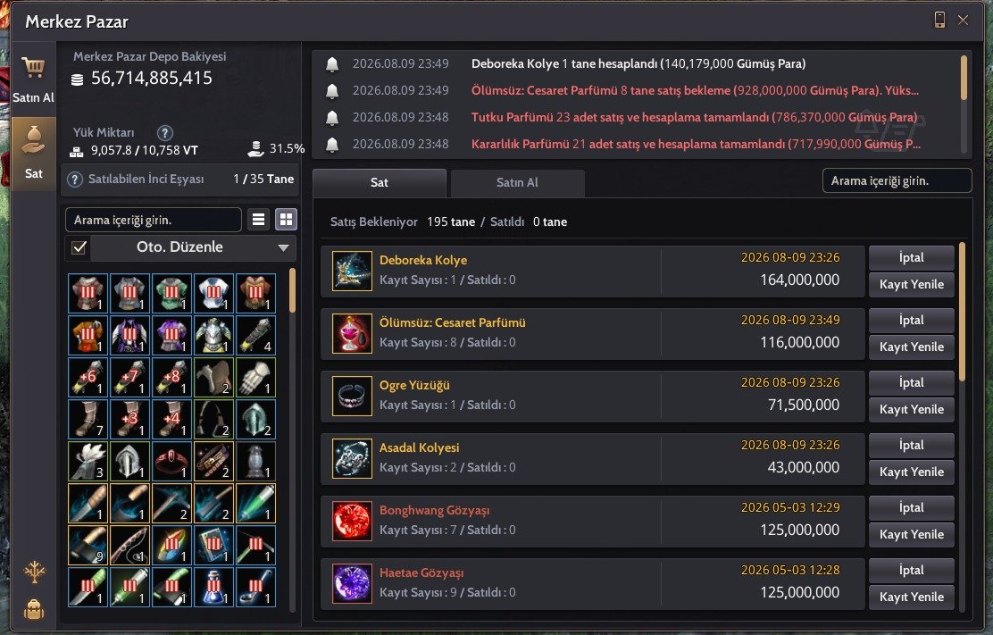 855 GS 66 LVL FULL HESAP