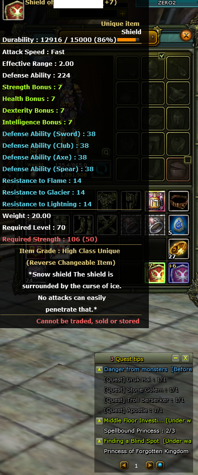 83/2 7 Ve 6 Quest Karus Priest 376K Np % 80 Exp Skill Stat Sıfır