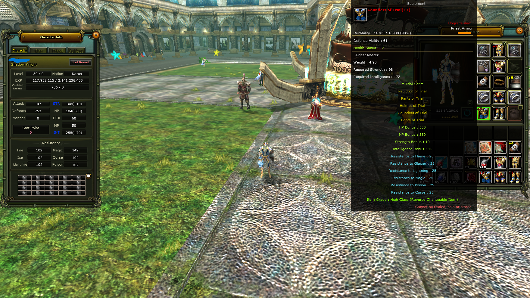 83 REB 4 KARUS OKÇU , 79 LWL MAGE, 80 LWL PRİEST, 81 LWL ASAS