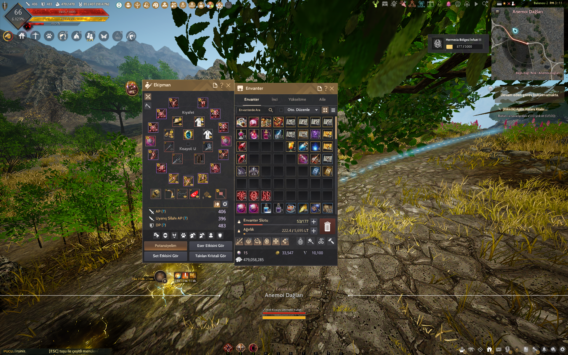 888 GEAR 66 LEVEL İKİ ÇAR CLİENT.