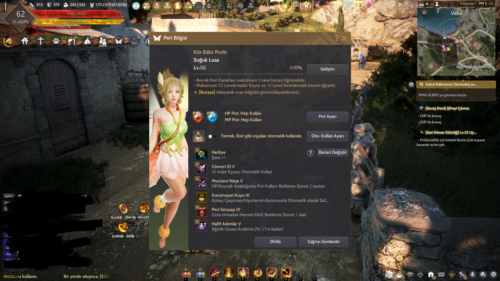 Bdo çadırlı perili hesap