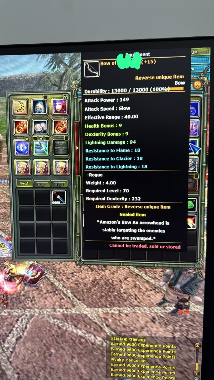 15 QUEST BOW