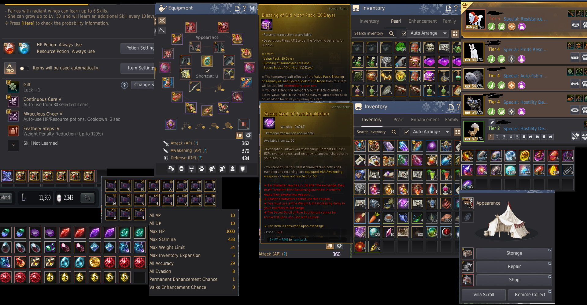 EU Anonim 804GS VELL T4-T5 PET-PERİ ÇADIR HAZIR