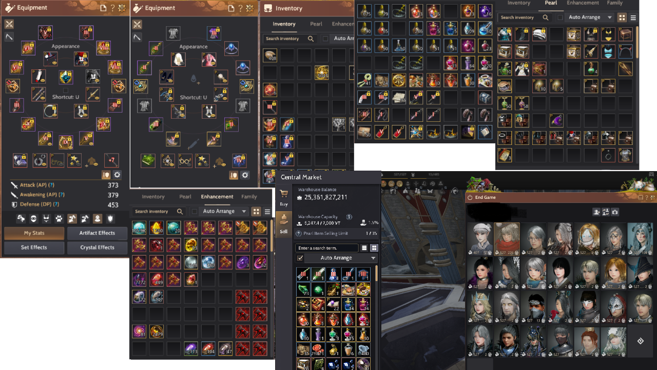 832 GS PVP & PVE & Life Full Hesap