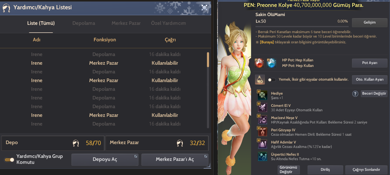 6.000K İNCİLİ!!! FULL FULL P2W HESAP DOLU HESAPTIR