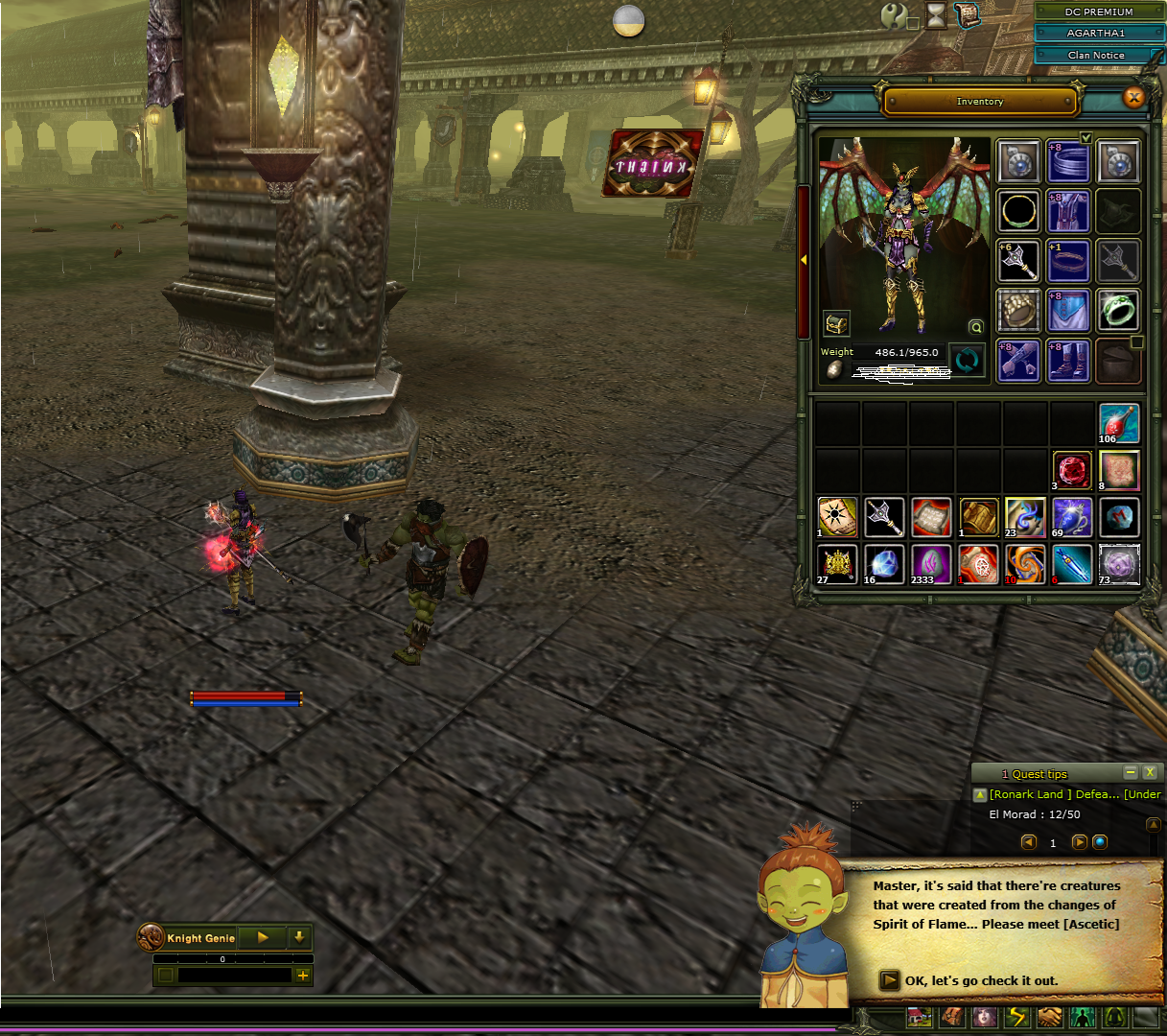 AGARTHA 83/2 QUESTLİ MAGE
