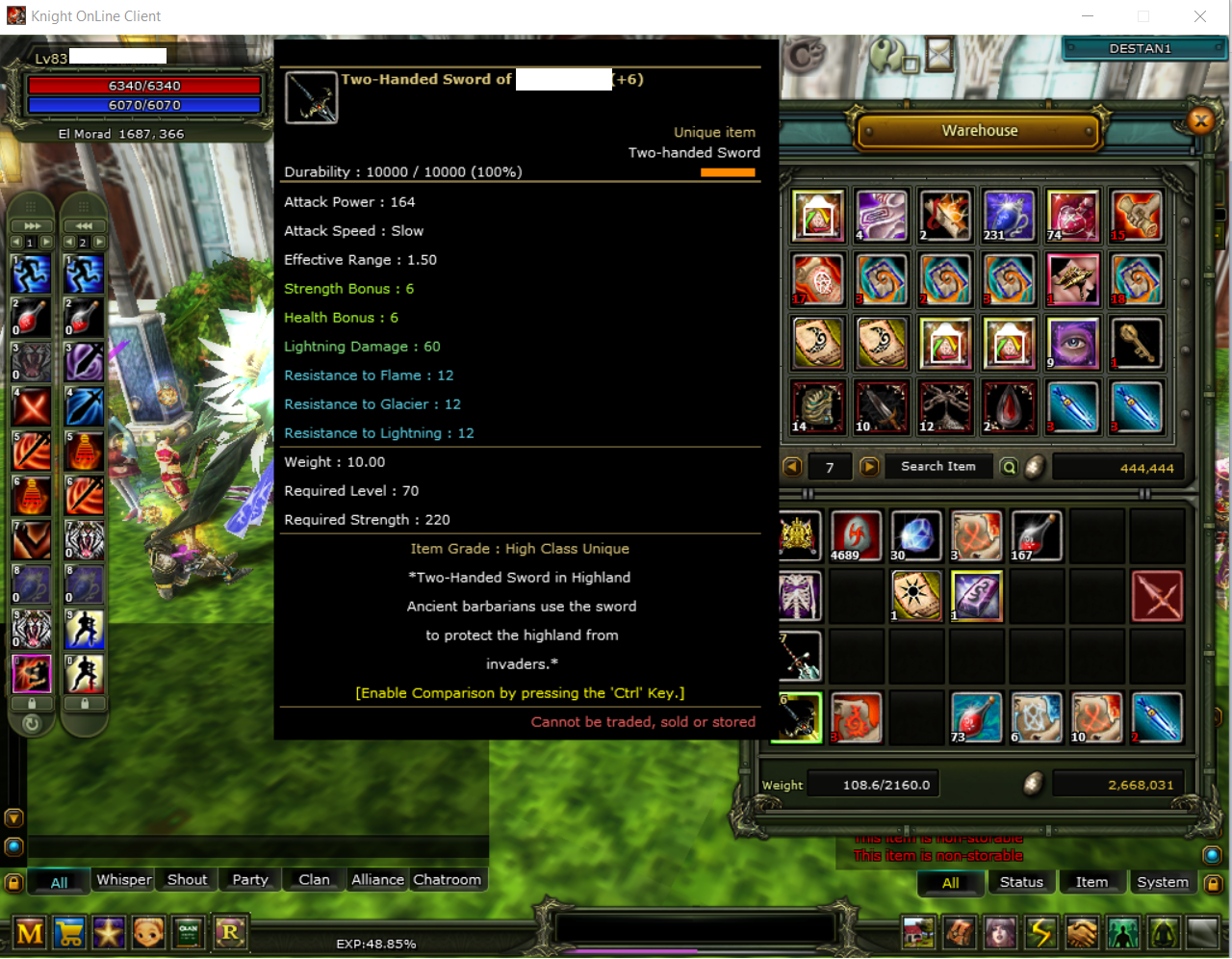 2 Questli Destan 83 reb1 warior ve 79 pri // Agartha 83 rogue ve 80mage - 400 cash