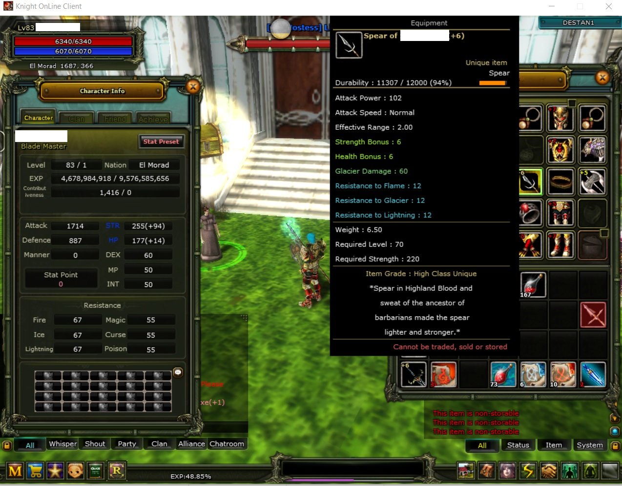 2 Questli Destan 83 reb1 warior ve 79 pri // Agartha 83 rogue ve 80mage - 400 cash