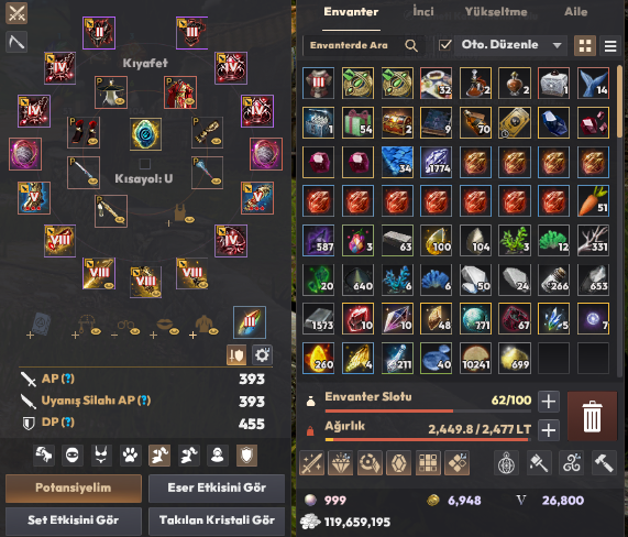 BDO 834 GEARSCORE CLIENT HESAP