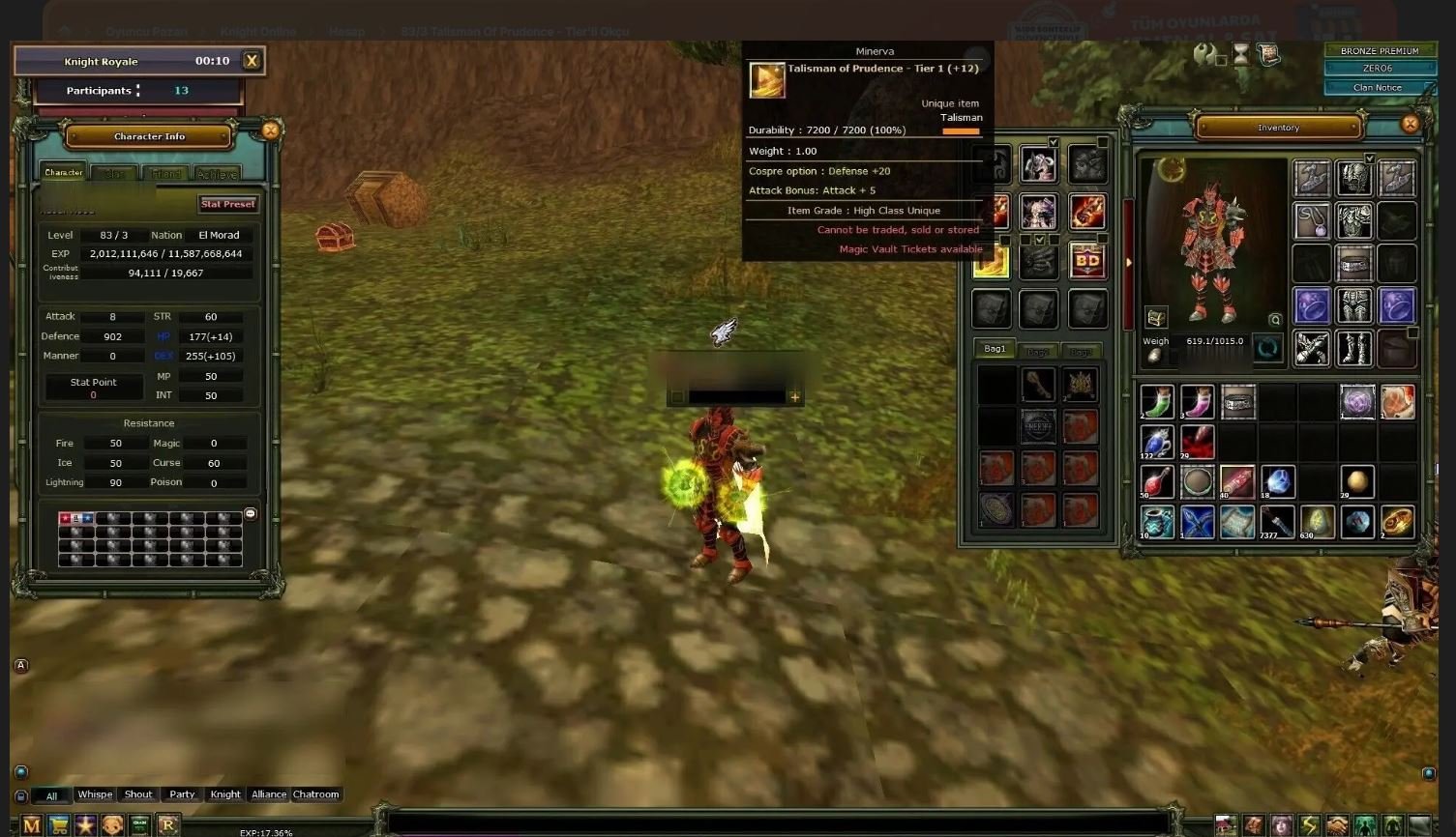 83/3 Talisman Of Prudence - Tier'li Okçu