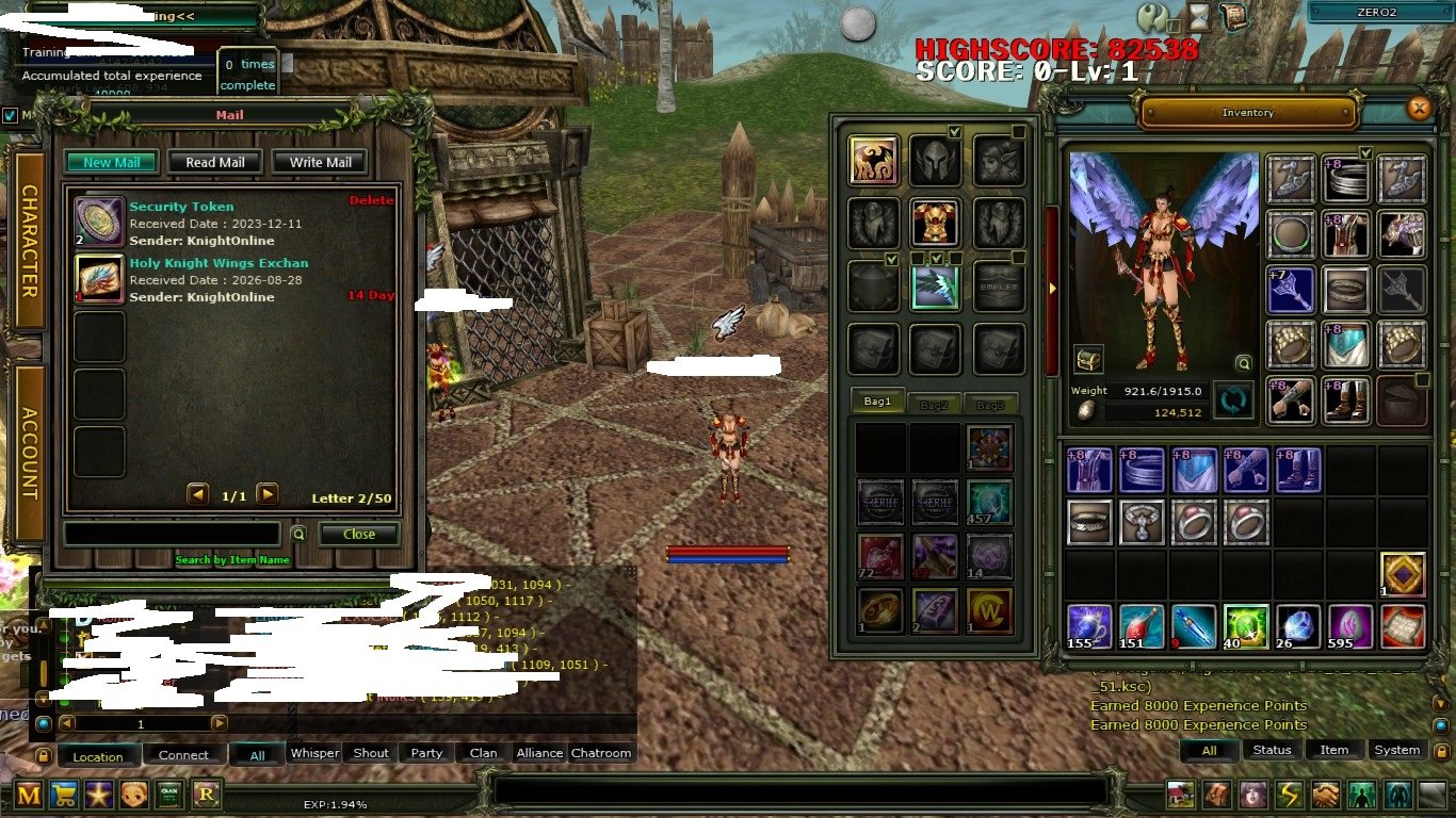 83/2 HUMAN MAGE 7 QUEST STAFFLI OLD TAKILI 8 HP MP SETLİ 100 DEF ACIK