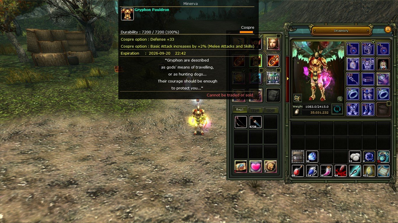 83/8 HUMAN ASAS FULL İTEMLİ - YAN CHAR 76 LVL OKÇU 8 QUEST BOWLU