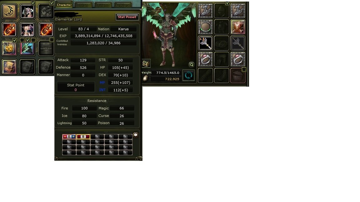 SELL >> 7 QUEST STAFF MAGE 83/4 1MİO283K NP Lİ