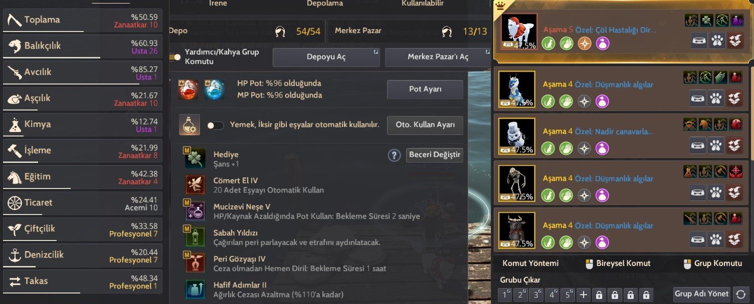 401AP/476DP Client Hesap