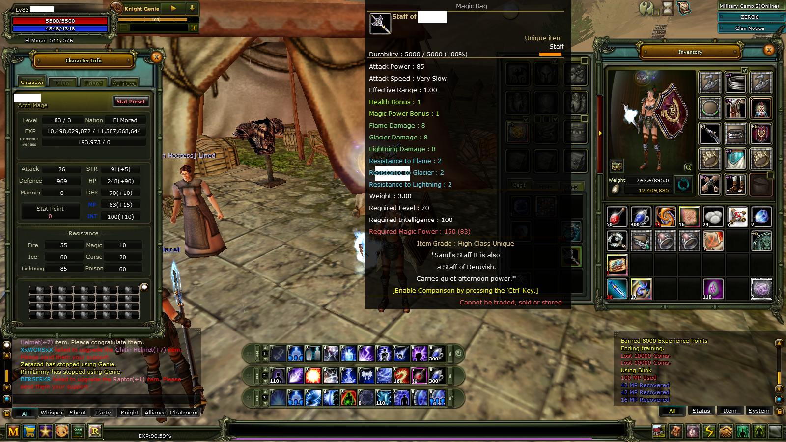 83 reb 3 yüzde91 tp mage