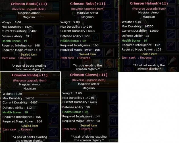 Crimson Set 9