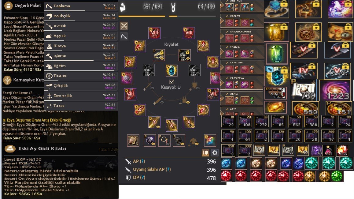 880 GS 180k Cron Karaklar Preonneler Hazineler Ivır Zıvır